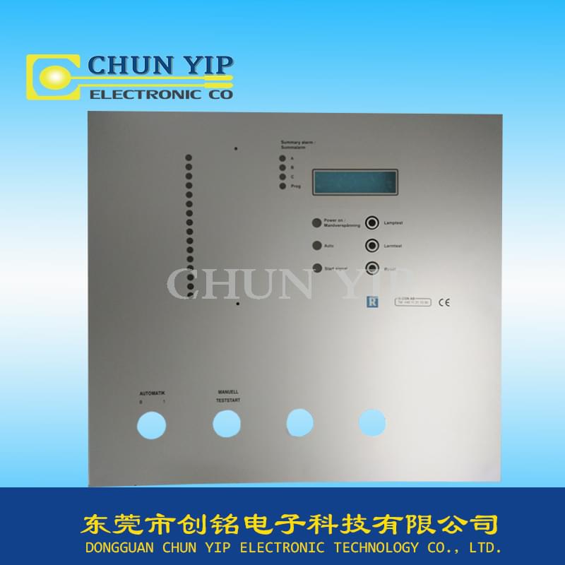 背板薄膜開關(guān)，大型機械薄膜按鍵開關(guān)